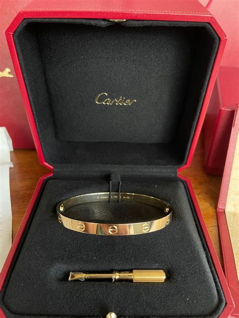 cartier love bracelet authentic|cartier love bracelet unisex.